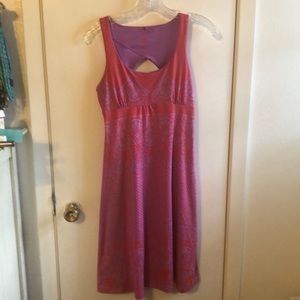 Parma red purple athletic support dress